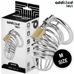 Metallkäfig mit Schloss, Verpackung von 