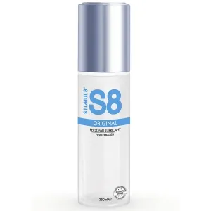 Bottle of S8 Original water-based lubricant, 250 ml, with silver cap.