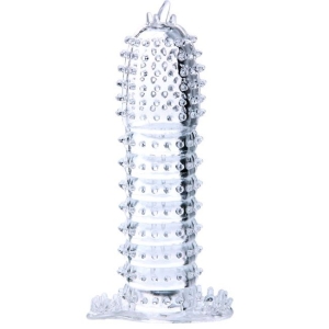 Penis Sleeve With Stimulating Points Clear 14cm