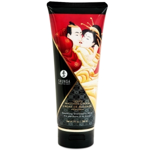 Erdbeer Cava Massagecreme 200ml | Shunga
