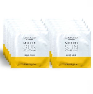 Schmiermittel Aroma Monoi 12 Auf Silikonbasis, Einzeldosis 4ml | Mixgliss