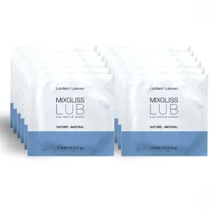 Natürliches Schmiermittel Auf Wasserbasis 12 Einzeldosis 4ml – Mixgliss
