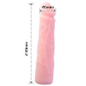 Realistischer Skin Touch Silikondildo 23cm | Baile