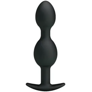 Silikon Analkugeln 12.5cm Schwarz – Pretty Love