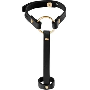 Maze Hand Armband Gurt Schwarz – Bijoux
