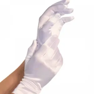 Satinhandschuhe Weiss – Leg Avenue