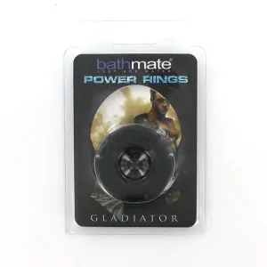 Schwarzer Gladiator-Penisring – Bathmate