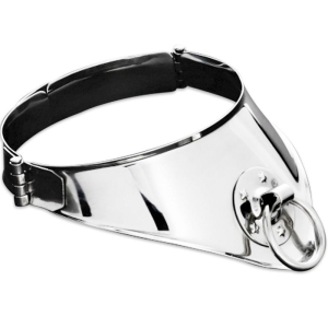 Halskette Mit Ring Und Schloss 12,5cm | Metal Hard