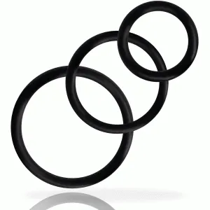 Set Anillos Pene Schwarz – Addicted Toys