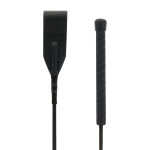 Lederpeitsche 45cm | Darkness