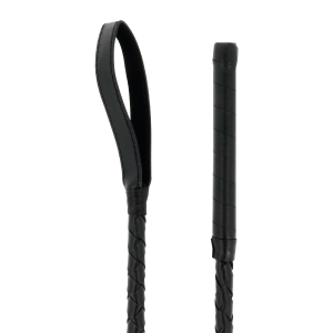 Schwarze BDSM Peitsche 70cm | Darkness