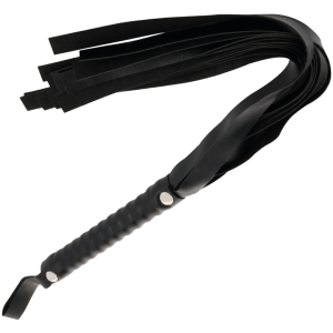Schwarze Bondage Peitsche 51cm | Darkness