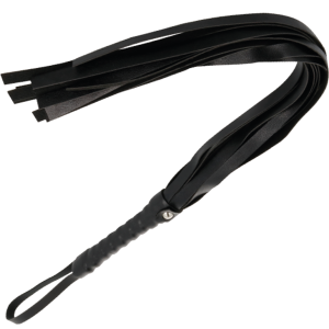 Schwarze Bondage Peitschee 45cm | Darkness