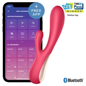 Mono Flex Vibrator Rot Mit App | Satisfyer