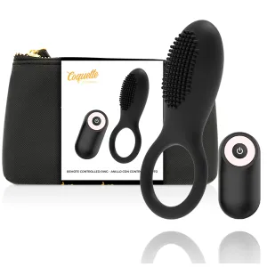 Cockring Schwarz / Gold – Coquette Chic Desire