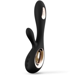 Soraya Wave Deep Rabbitvibrator Schwarz | Lelo