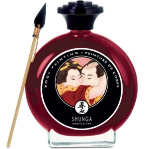 Körperbemalung Erdbeer Und Cava | Shunga