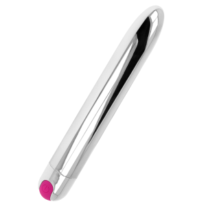 Wiederaufladbarer Silbervibrator 10 Modi 18,5cm | Ohmama