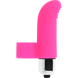 Texturierter Vibrierender Fingerbullet 8cm | Ohmama