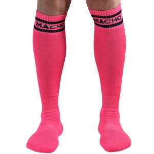 Lange Socken OneSize Rosa | Macho