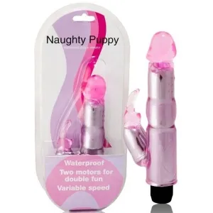 Naughty Puppy Vibrator Rosa | Baile